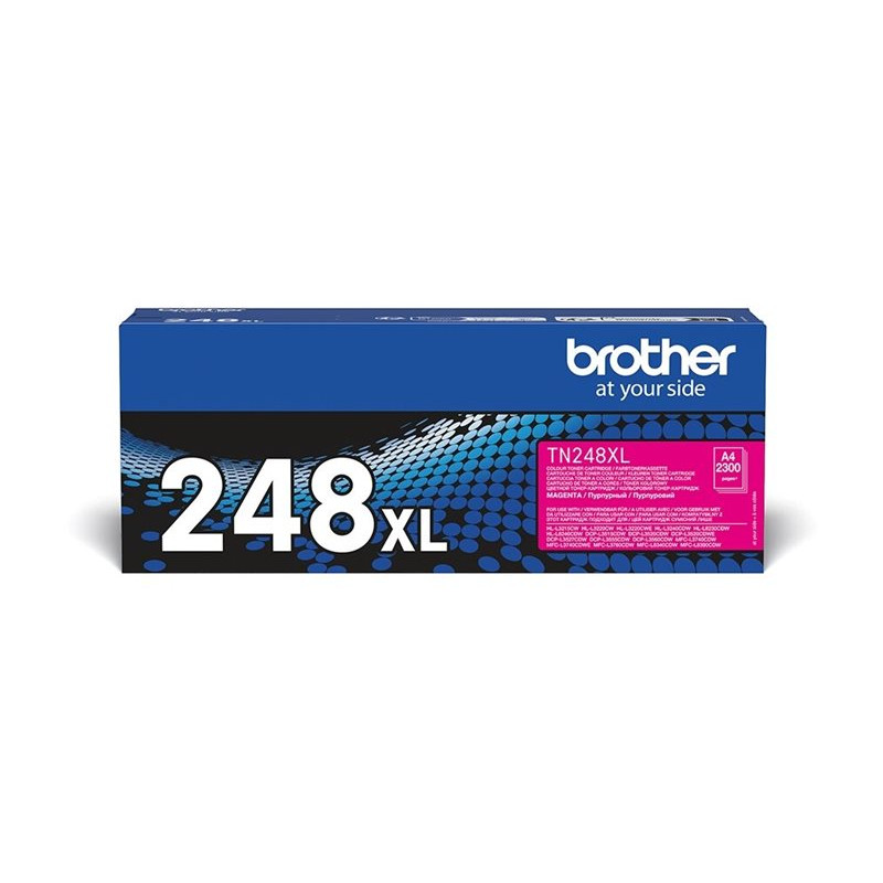 Tóner Original Brother TN248XLM Alta Capacidad/ Magenta