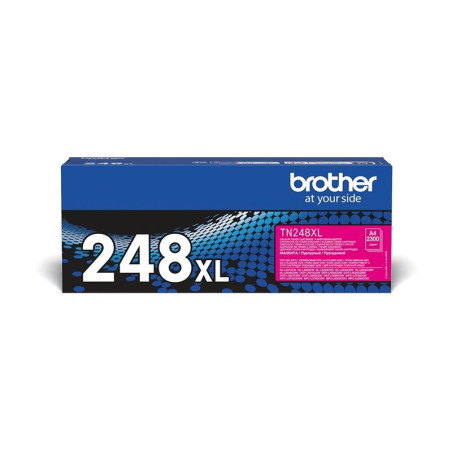 Tóner Original Brother TN248XLM Alta Capacidad/ Magenta
