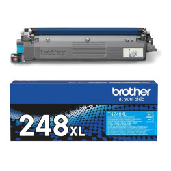 Tóner Original Brother TN248XLC Alta Capacidad/ Cian