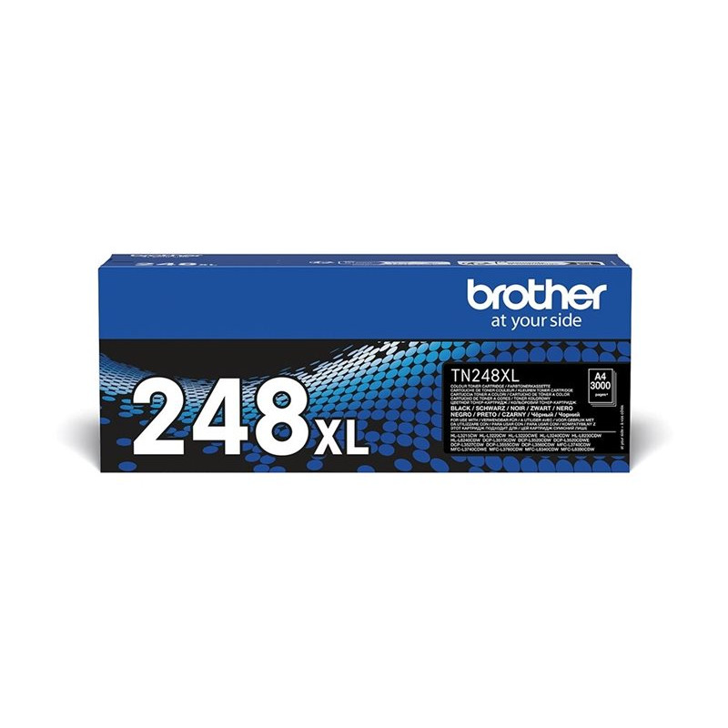 Tóner Original Brother TN248XLBK Alta Capacidad/ Negro