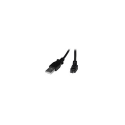 2m USB to Down Angle Micro USB Cable