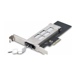 StarTech.com M.2 NVMe SSD to PCIe x4 Mobile Rack/Backplane with Remova