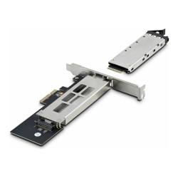 StarTech.com M.2 NVMe SSD to PCIe x4 Mobile Rack/Backplane with Remova