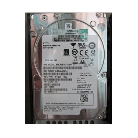 DRV 1.8TB SFF HDD 10K SS7K &