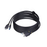 HDMI and USB 5Gbps KVM Cable