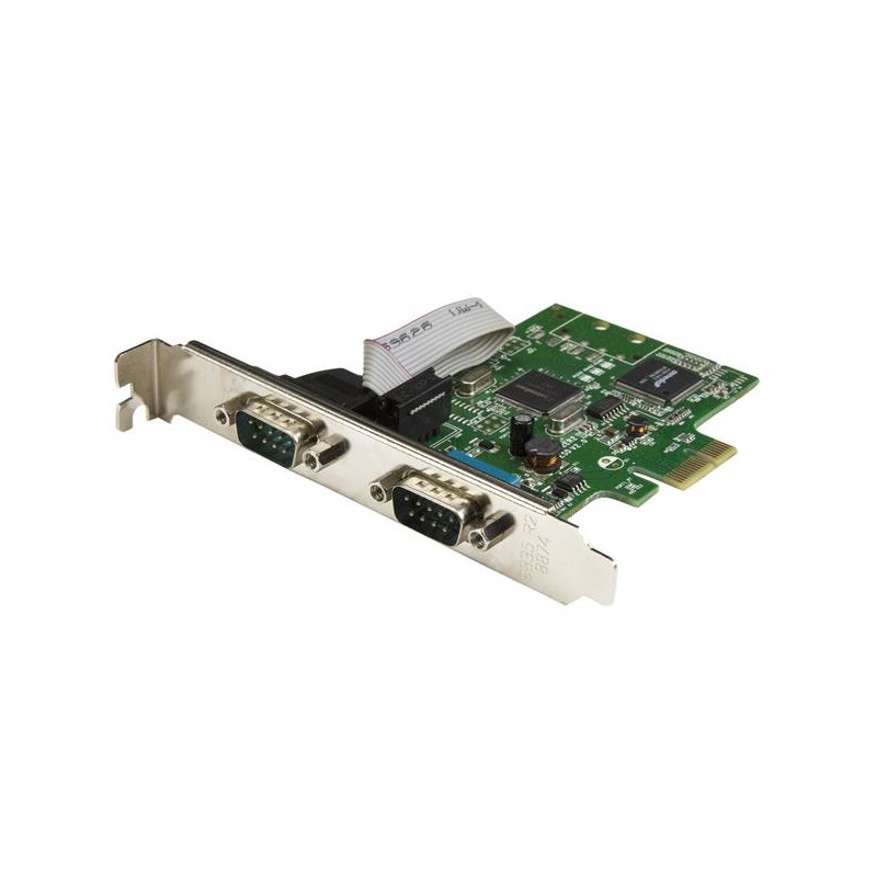 2-Port PCIe Serial Card w/16C1050 UART
