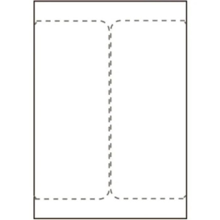 Ship-label 105 x 220mm. For