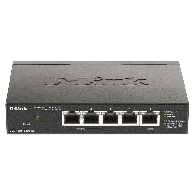 5-Port Gigabit PoE Smart Managed Switch