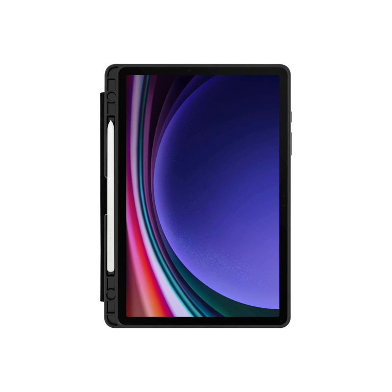 OtterBox React Series - Funda con tapa para tableta - negro - para Sam