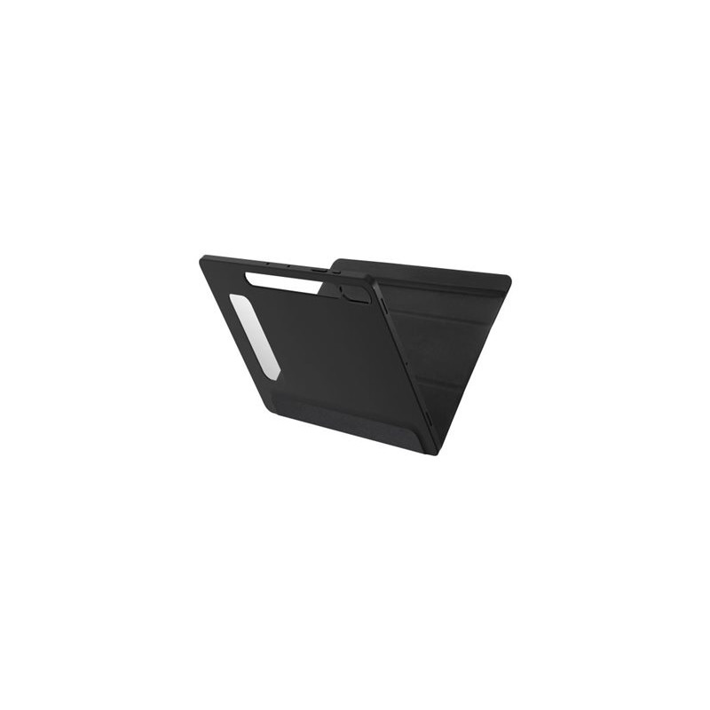 OtterBox React Series - Funda con tapa para tableta - negro - para Sam