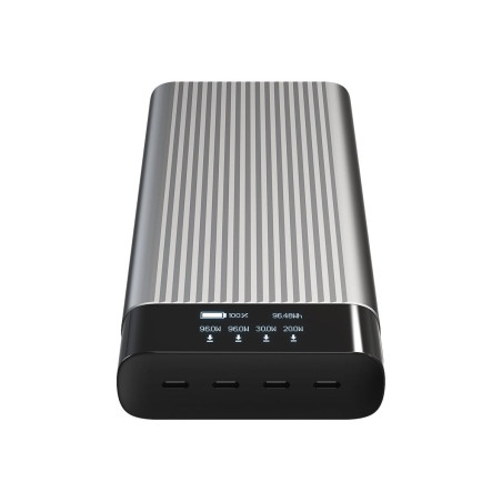 HyperJuice HJ245B - Cargador portátil - USB-C - 27000 mAh - 245 vatios