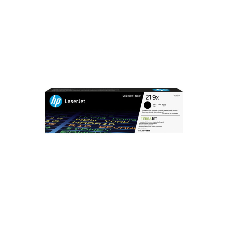 HP 219X - Alto rendimiento - negro - original - LaserJet - cartucho de