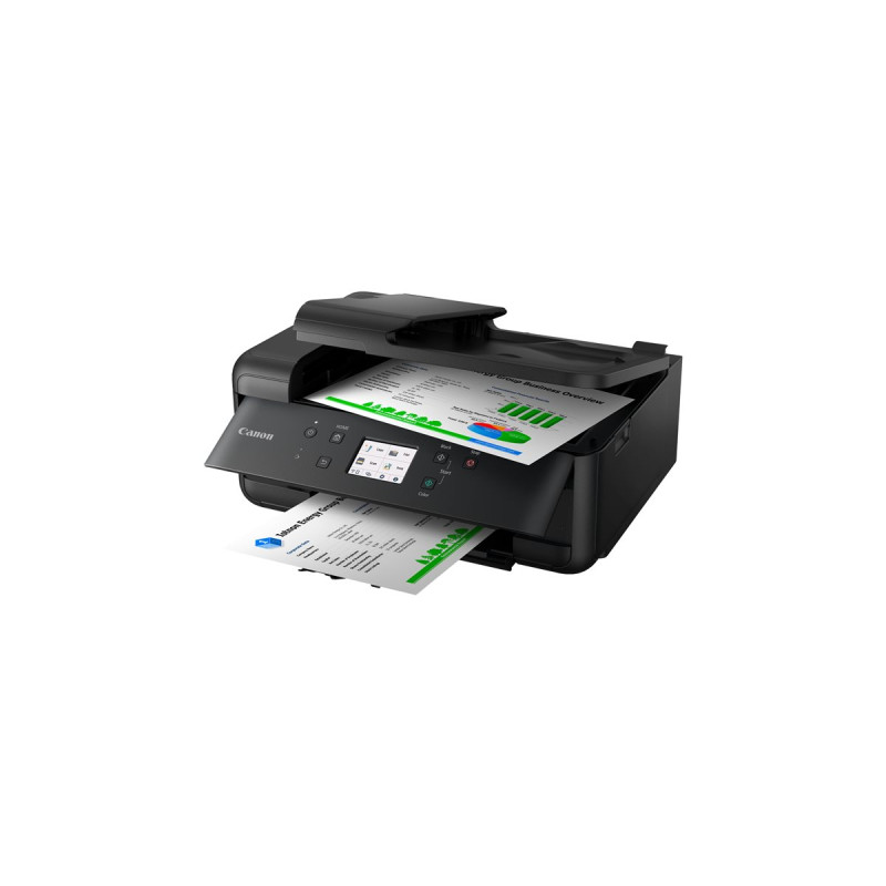Multifunción Fotográfica Canon PIXMA TR7650 WiFi/ Fax/ Dúplex/ Negra
