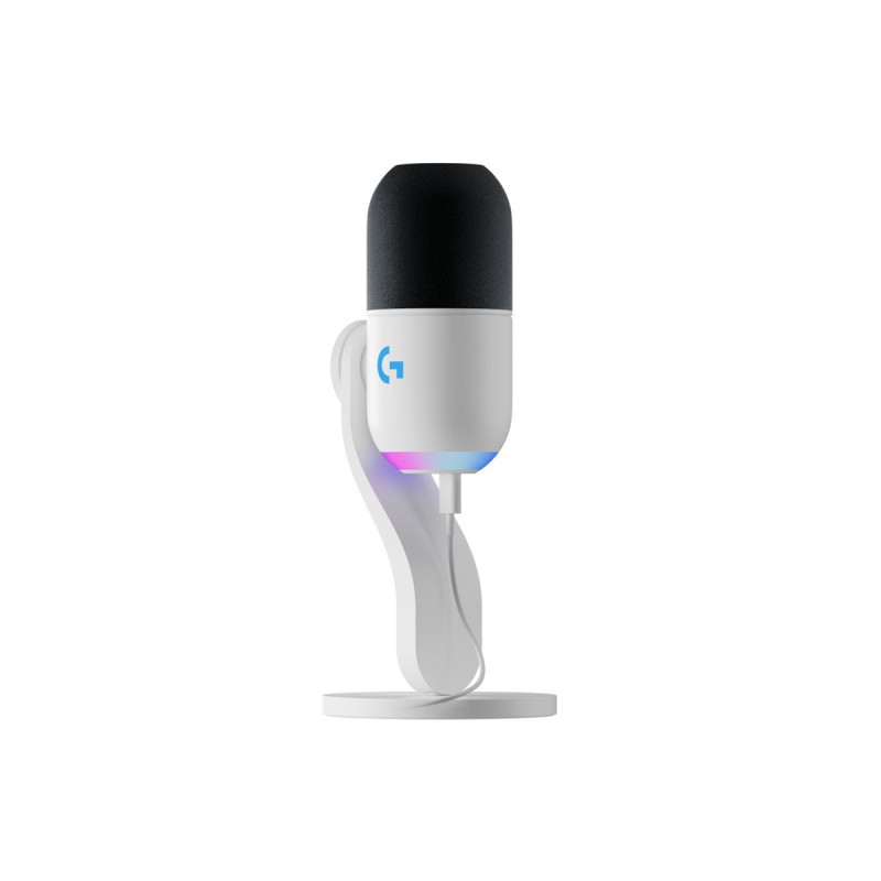 Logitech G Yeti GX - Micrófono - USB - blanco