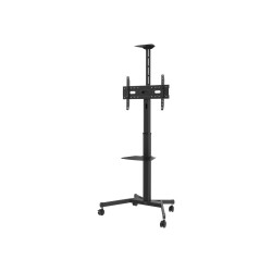 Carro de soporte de suelo para pantallas - construcción de acero - el