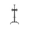 Carro de soporte de suelo para pantallas - construcción de acero - el