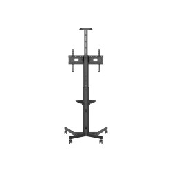 Carro de soporte de suelo para pantallas - construcción de acero - el
