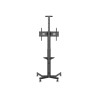 Carro de soporte de suelo para pantallas - construcción de acero - el