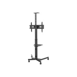 Carro de soporte de suelo para pantallas - construcción de acero - el