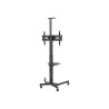 Carro de soporte de suelo para pantallas - construcción de acero - el