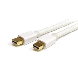 2m 1.8m White Mini DisplayPort 1.2 Cable