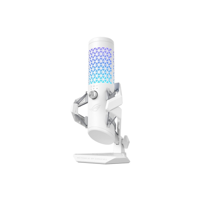 ASUS ROG Carnyx - Micrófono - USB - blanco