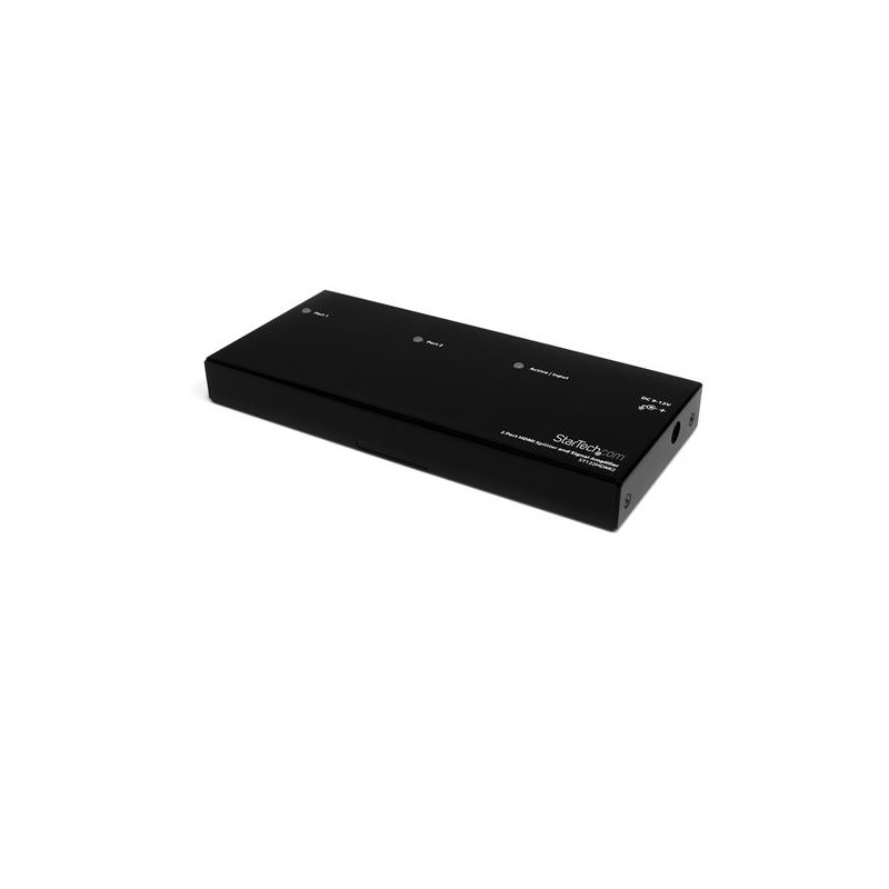 2 Port HDMI Video Splitter+Amplifier