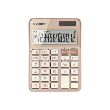 Canon KS-125KB - Calculadora de sobremesa - 12 dígitos - panel solar,