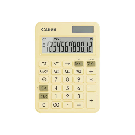 Canon LS-125KB - Calculadora de sobremesa - 12 dígitos - panel solar,