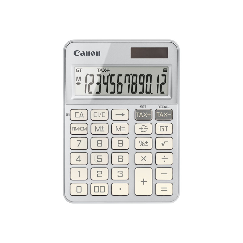 Canon KS-125KB - Calculadora de sobremesa - 12 dígitos - panel solar,