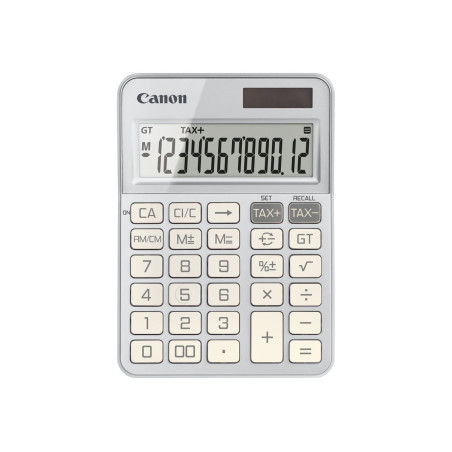 Canon KS-125KB - Calculadora de sobremesa - 12 dígitos - panel solar,