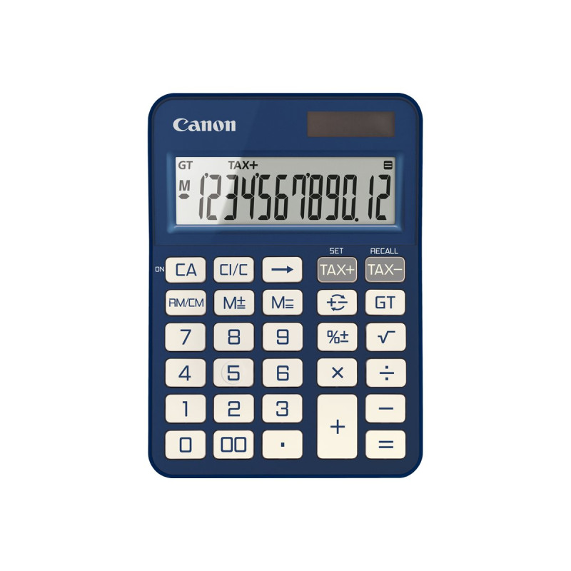 Canon KS-125KB - Calculadora de sobremesa - 12 dígitos - panel solar,