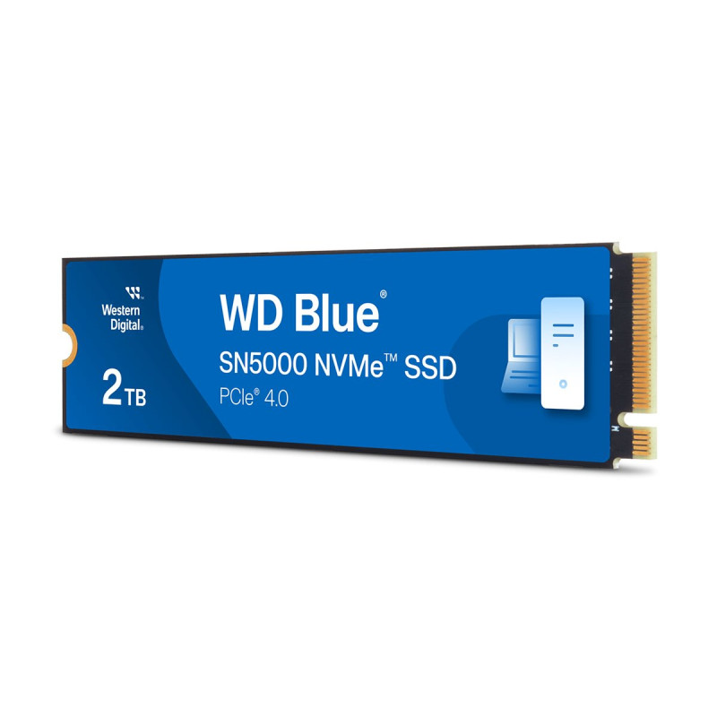 Disco SSD Western Digital WD Blue SN5000 2TB/ M.2 2280 PCIe Gen4/ Full