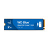 Disco SSD Western Digital WD Blue SN5000 2TB/ M.2 2280 PCIe Gen4/ Full