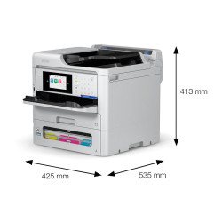 Epson WorkForce Pro EM-C800RDWF - Impresora multifunción - color - cho