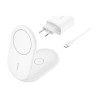Belkin 2-in-1 - Base de carga inalámbrica - magnético, plegable, con Q