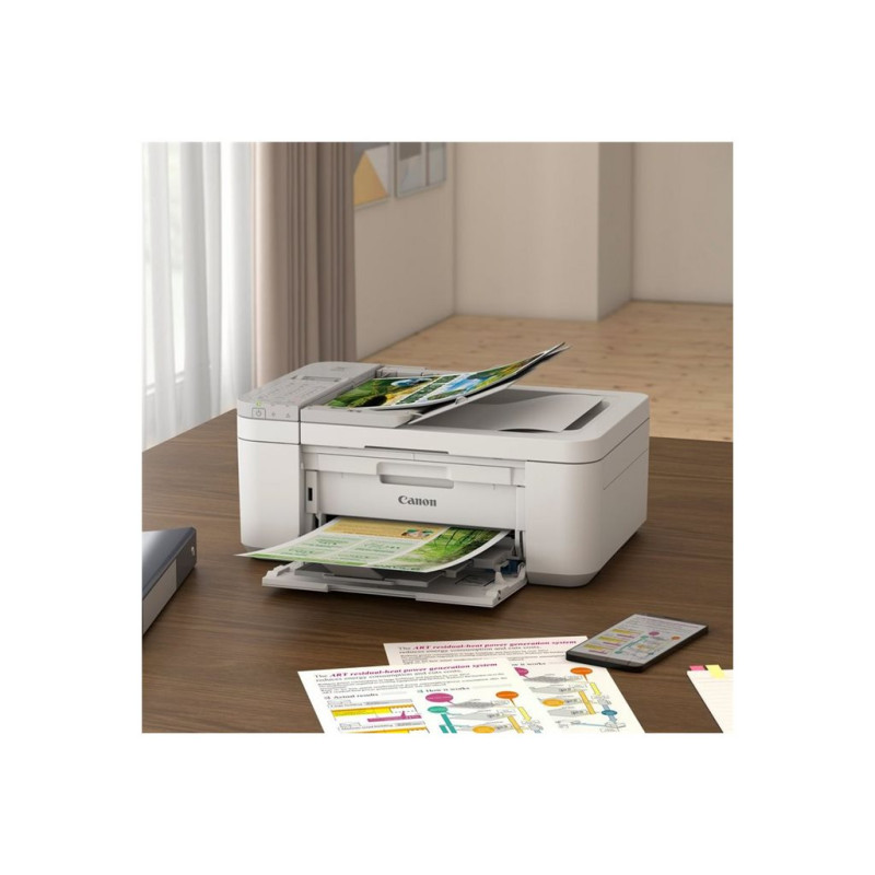Pixma TR4756I Ppp White 4IN1 In 8.8PPM 4800X1200DPI Adf Wifi | APLIUM