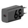 Motorola - Adaptador de corriente - 68 vatios - PD (USB-C) - en el cab