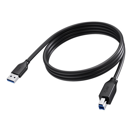 Vision - Cable USB - USB Tipo A (M) a USB Type B (M) - USB 3.0 - 2 m -