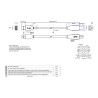 Vision - Cable USB - USB Tipo A (M) a USB Type B (M) - USB 3.0 - 2 m -