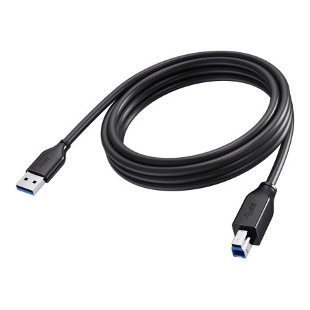 Vision - Cable USB - USB Tipo A (M) a USB Type B (M) - USB 3.0 - 3 m -