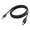 Vision - Cable USB - USB Tipo A (M) a USB Type B (M) - USB 3.0 - 3 m -
