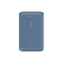 Belkin - Cargador portátil - con cable integrado - 10000 mAh - 20 vati