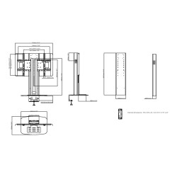 Soporte de escritorio de gran pantalla - para instalaciones de Microso