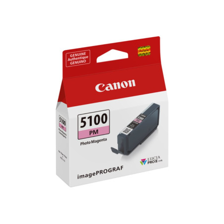 Canon PFI-5100 PM - 14.4 ml - photo magenta - original - caja para col