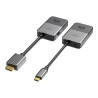 Conjunto Inalámbrico USBC a HDMI - el transmisor se conecta al puerto