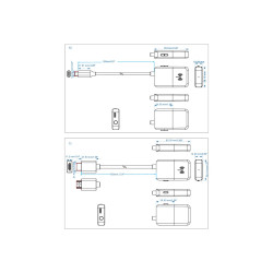 Conjunto Inalámbrico USBC a HDMI - el transmisor se conecta al puerto