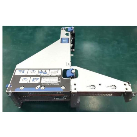 Tertiary PCI riser cage for