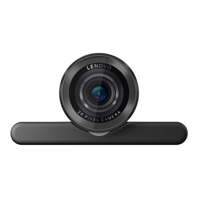Lenovo - Webcam - color - 2560 x 1440 - 2K - audio - USB 2.0 - MJPEG,