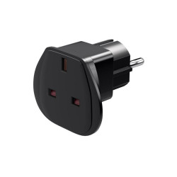 Power Adapter UK to Schuko F/M